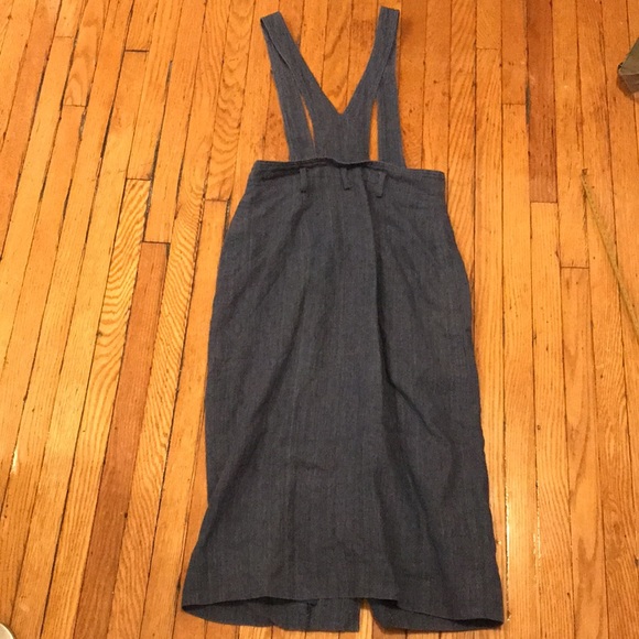 Vintage denim pinafore dress - Picture 10 of 12
